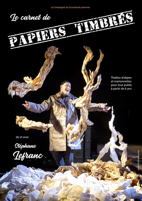 Affiche de Carnet de papiers timbrés