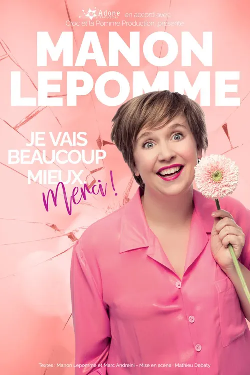 Affiche de Manon Lepomme | nouveau spectacle