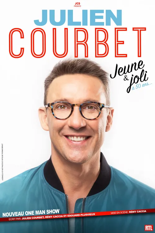 Affiche de Julien Courbet dans Jeune et joli... à 50 ans