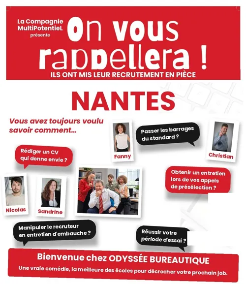 Affiche de On vous rappellera