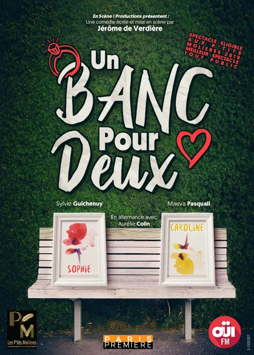 Affiche de Un banc pour deux