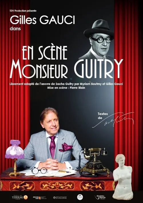 Affiche de En scène Monsieur Guitry