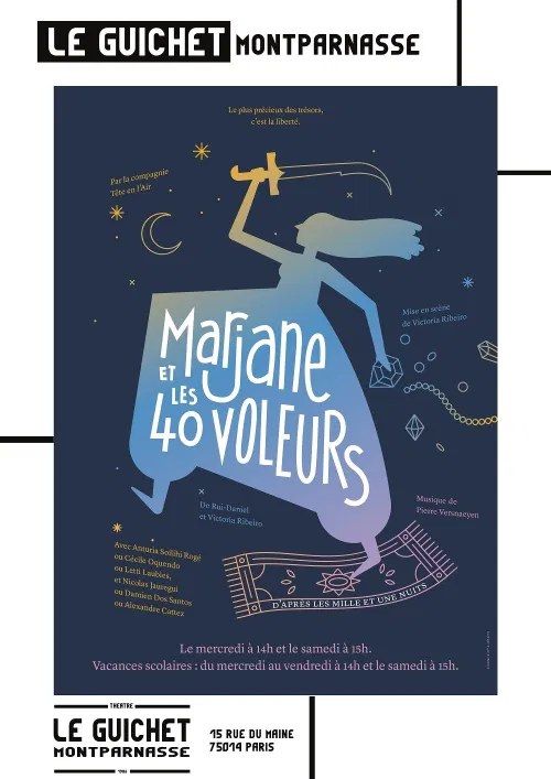 Affiche de Marjane et les quarante voleurs