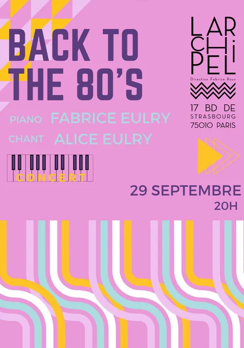 Affiche de Back to the 80's