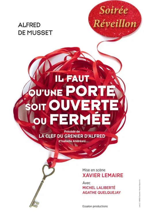 Affiche de Il faut qu'une porte soit ouverte ou fermée | spécial Réveillon du Nouvel An