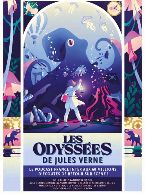 Affiche de Les Odyssées de Jules Verne