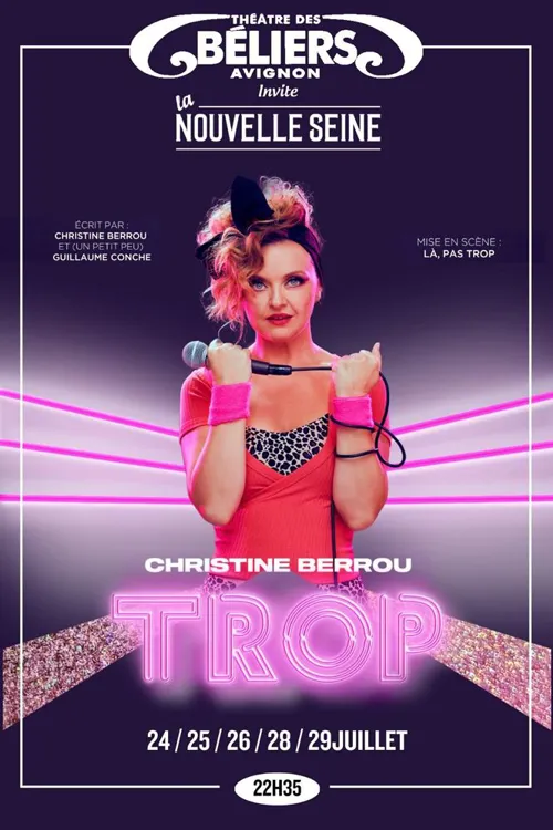 Affiche de Christine Berrou dans Trop