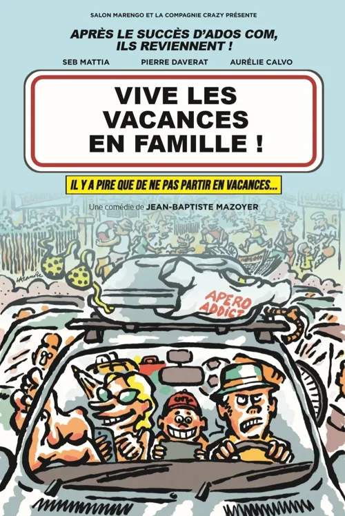 Affiche de Vive les vacances en famille !
