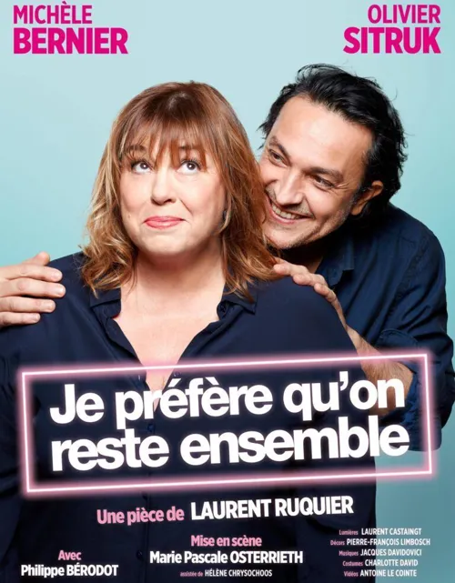Affiche de Je préfére qu'on reste ensemble