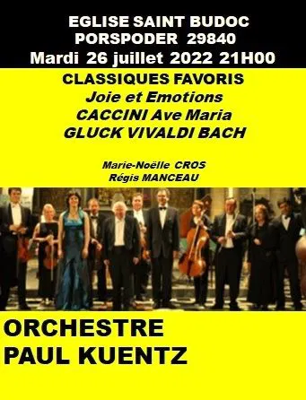 Affiche de Paul Kuentz : Classiques favoris | Porspoder