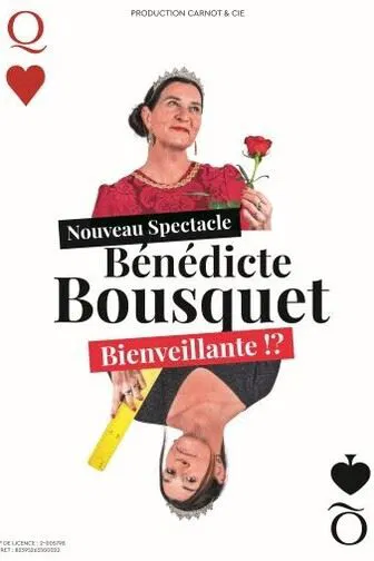 Affiche de Bénédicte Bousquet dans Bienveillante !?
