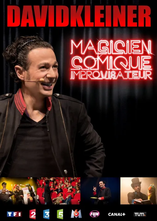 Affiche de David Kleiner dans Magicien comique improvisateur