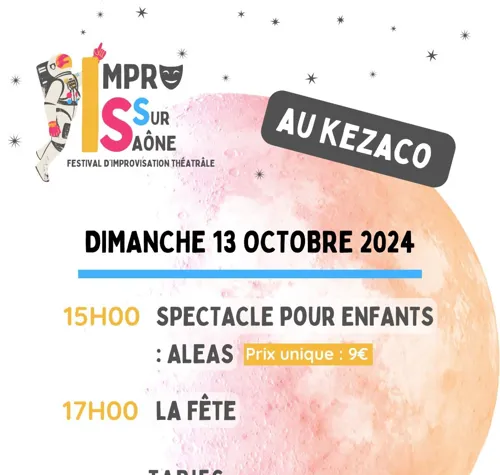 Affiche de Aléas : Impro sur Saône