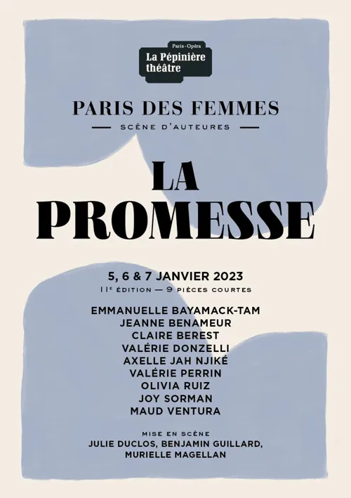 Affiche de Paris des femmes : La Promesse | Edition 2023