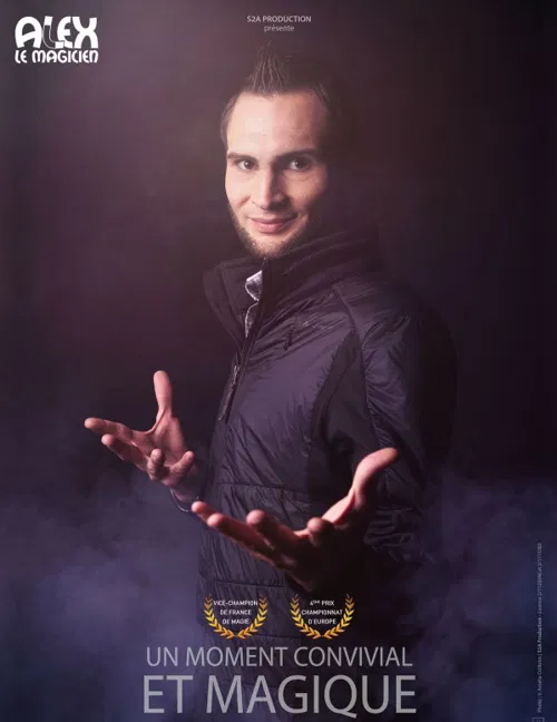 Affiche de Alex le magicien dans Magicadabra - Festival cirque et illusion