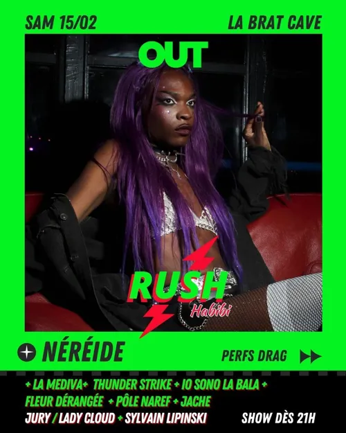 NÉRÉIDE, LA BABY DRAG EST DE RETOUR SUR SCÈNE POUR LA. OUT