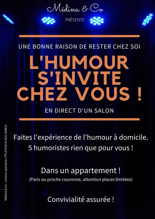 Affiche de L'humour s'invite chez vous !