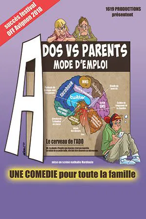 Affiche de Ados vs Parents : mode d'emploi