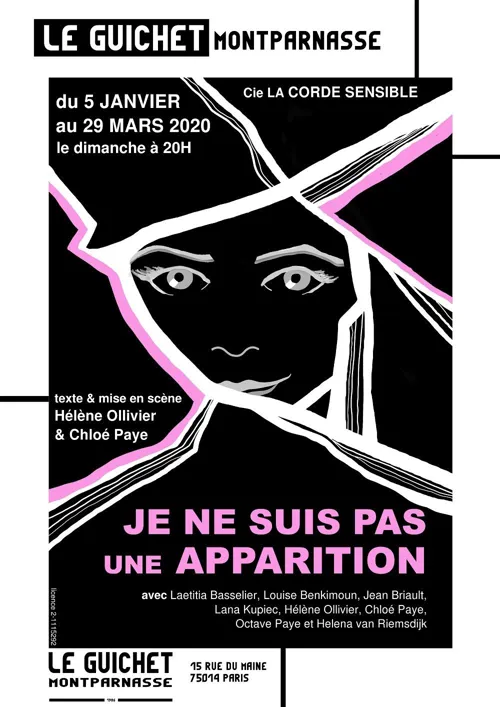 Affiche de Je ne suis pas une apparition