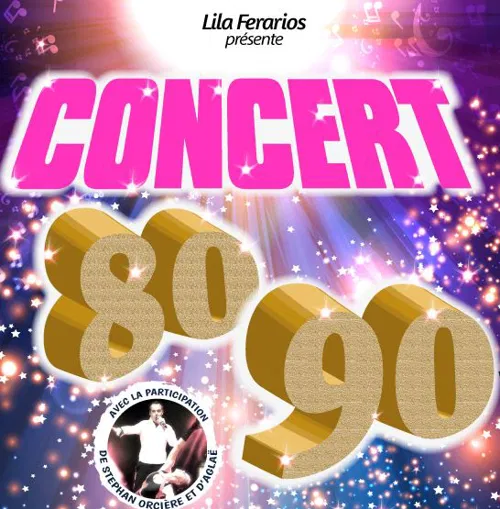 Affiche de Concert années 80 / 90