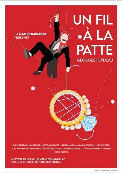 Affiche de Un fil à la patte