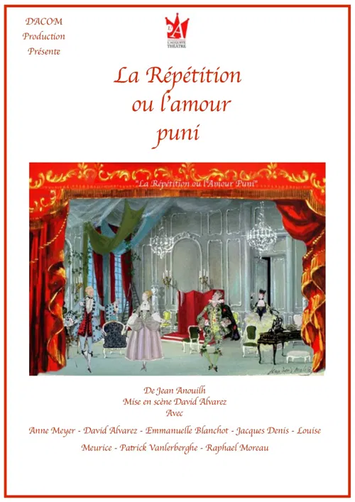 Affiche de La répétition ou l'amour puni