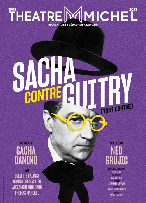 Affiche de Sacha contre Guitry (tout contre)