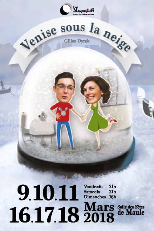 Affiche de Venise sous la neige