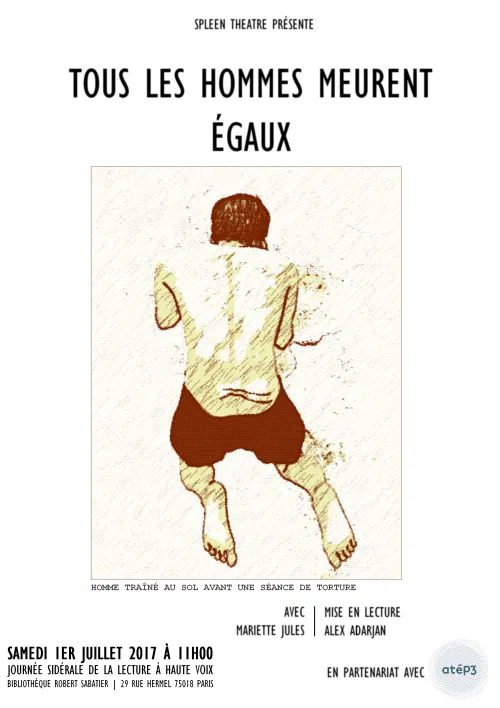 Affiche de Tous les Hommes meurent égaux