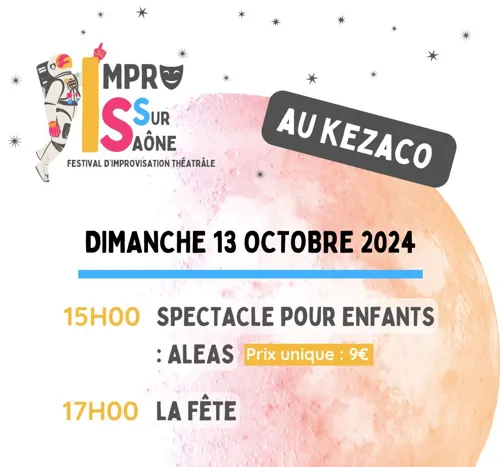 Affiche de La Fête : Impro sur Saône