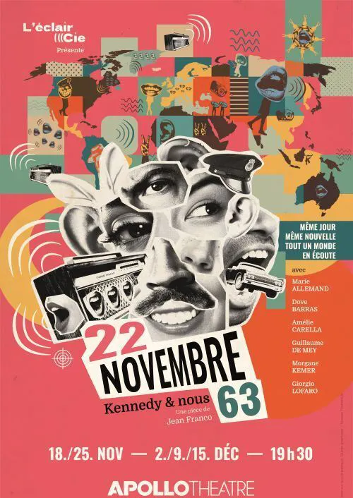 Affiche de 22 Novembre 63 : Kennedy & Nous