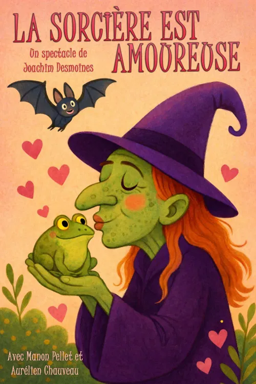 Affiche de La sorcière est amoureuse