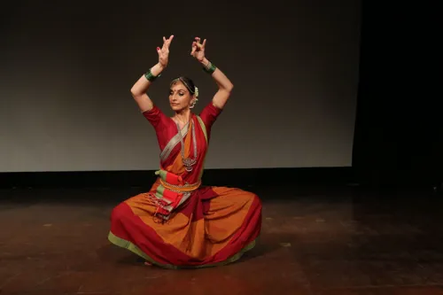 Affiche de Bharata Natyam, par Nancy Boissel