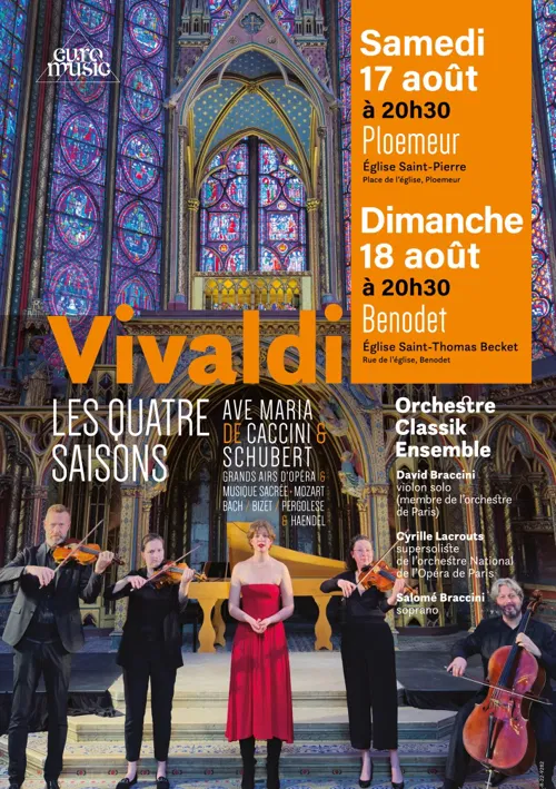 Affiche de Vivaldi : Les Quatre Saisons | Bénodet