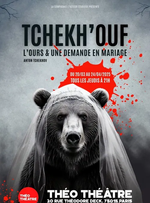 Affiche de Tchekh'ouf : L'ours et une demande en mariage