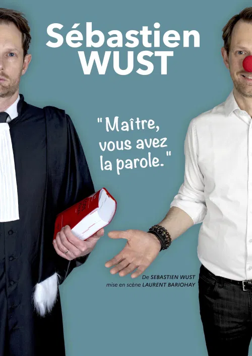Affiche de Sébastien Wust dans Maître, vous avez la parole