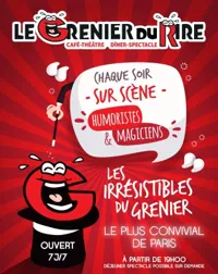 Affiche de Le Grenier du Rire Dîner-spectacle