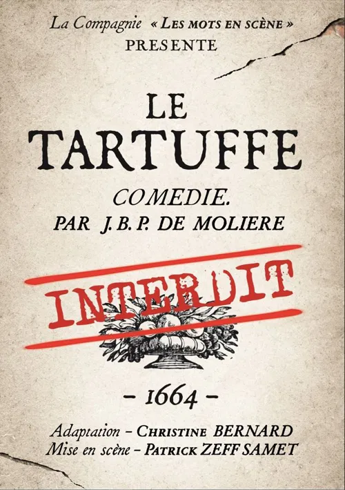 Affiche de Tartuffe Interdit