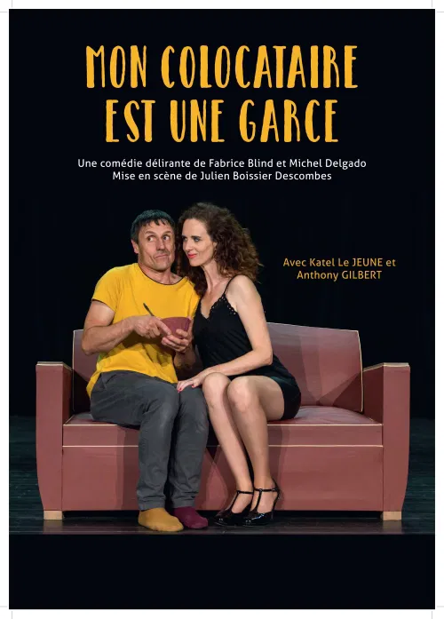 Affiche de Mon colocataire est une garce