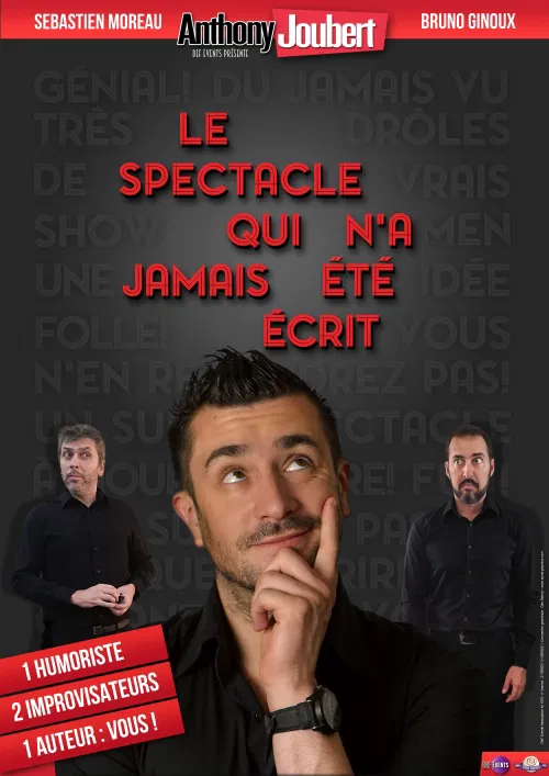 Affiche de Le spectacle qui n'a jamais été écrit