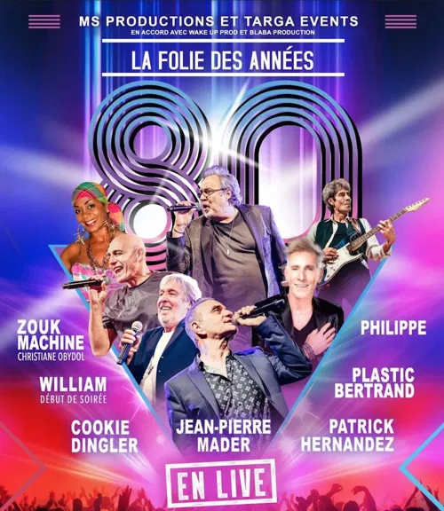 Affiche de La folie des années 80 | Le Golfe Juan