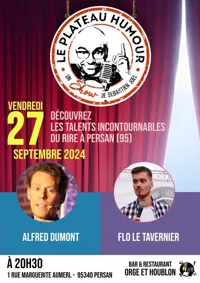 Plateau humour de Sébastien Joel - 