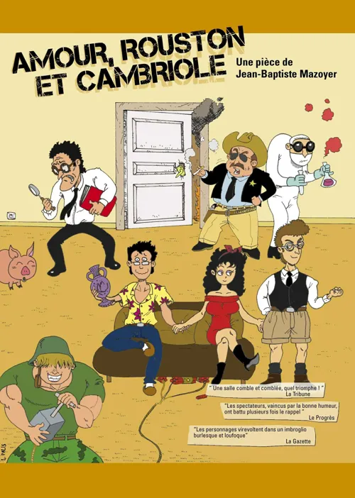Affiche de Amour, rouston et cambriole