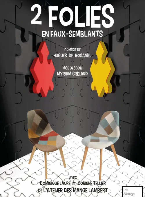 Affiche de 2 folies en faux-semblants