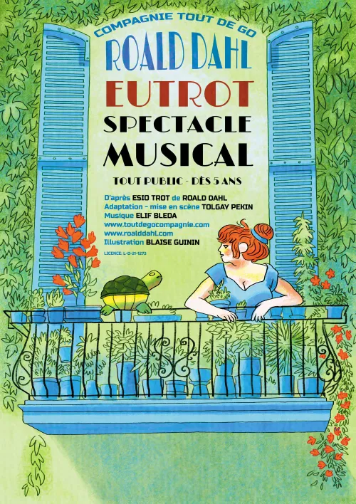Affiche de Eutrot : La comédie musicale d'après Roald Dahl