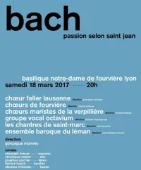 Bach passion selon Saint Jean - 