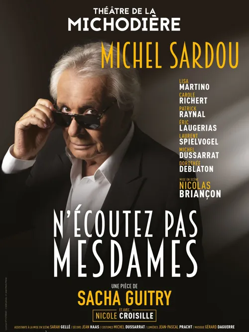 Affiche de N'écoutez pas mesdames | avec Michel Sardou et Nicole Croisille