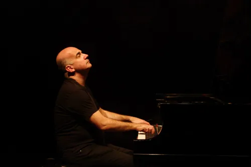 Affiche de Récital de piano : Hugues Leclère