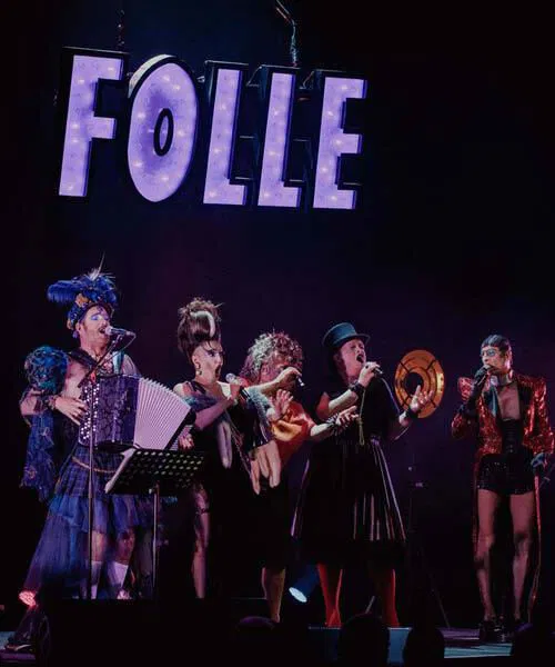 Affiche de Cabaret folle