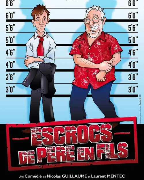 Affiche de Escrocs de père en fils